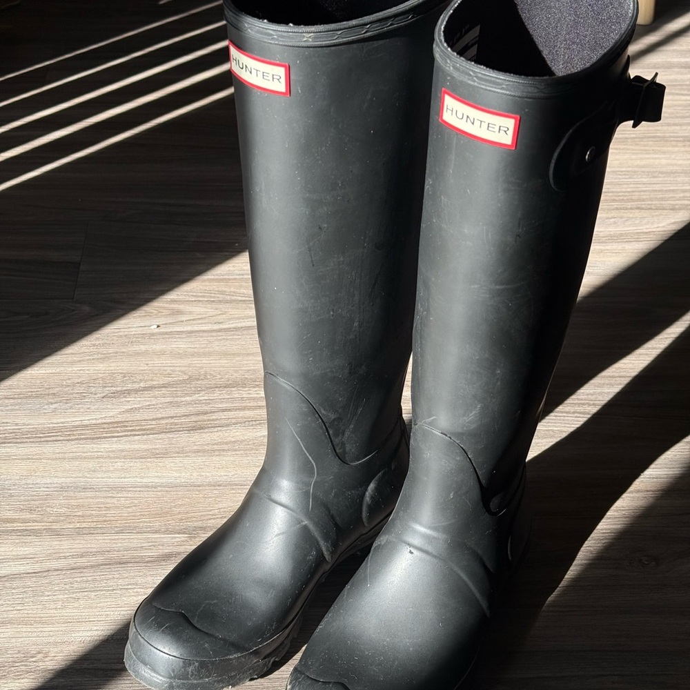 Hunter Classic Black Waterproof Boots